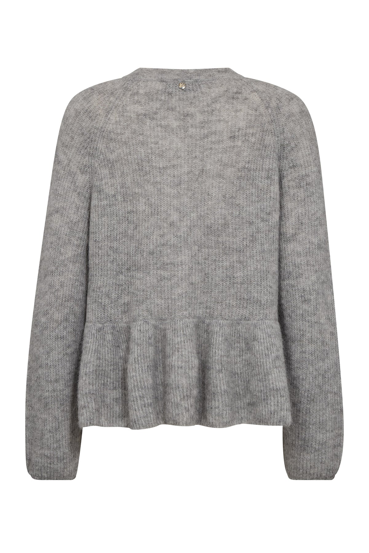 MMThora O-Neck Frill Knit Drizzle - 175390