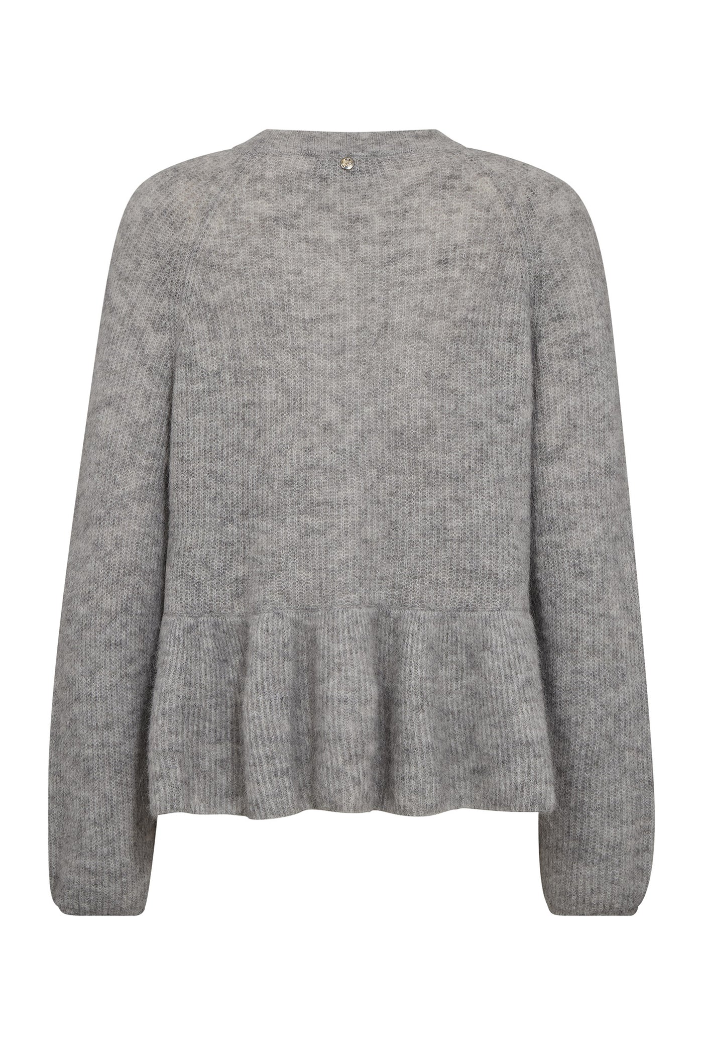 MMThora O-Neck Frill Knit Drizzle - 175390