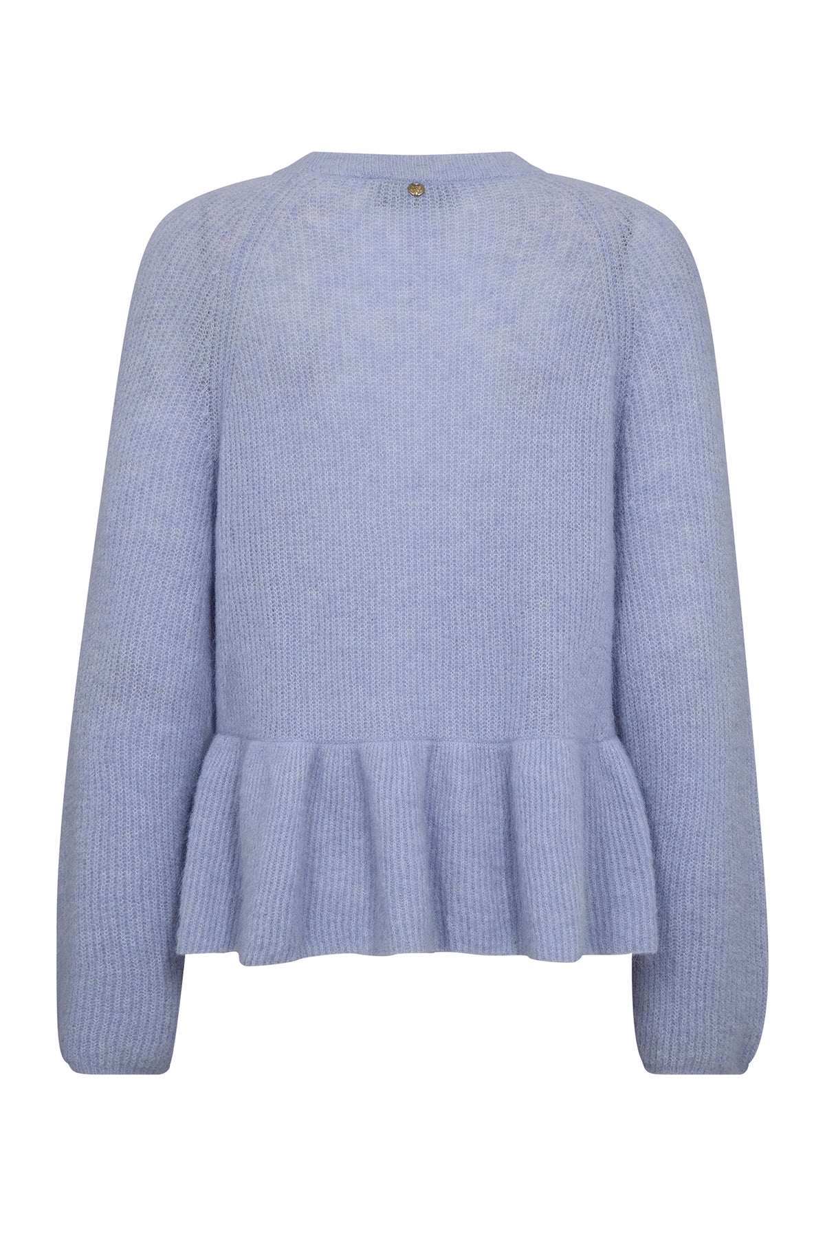MMThora O-Neck Frill Knit Eventide
