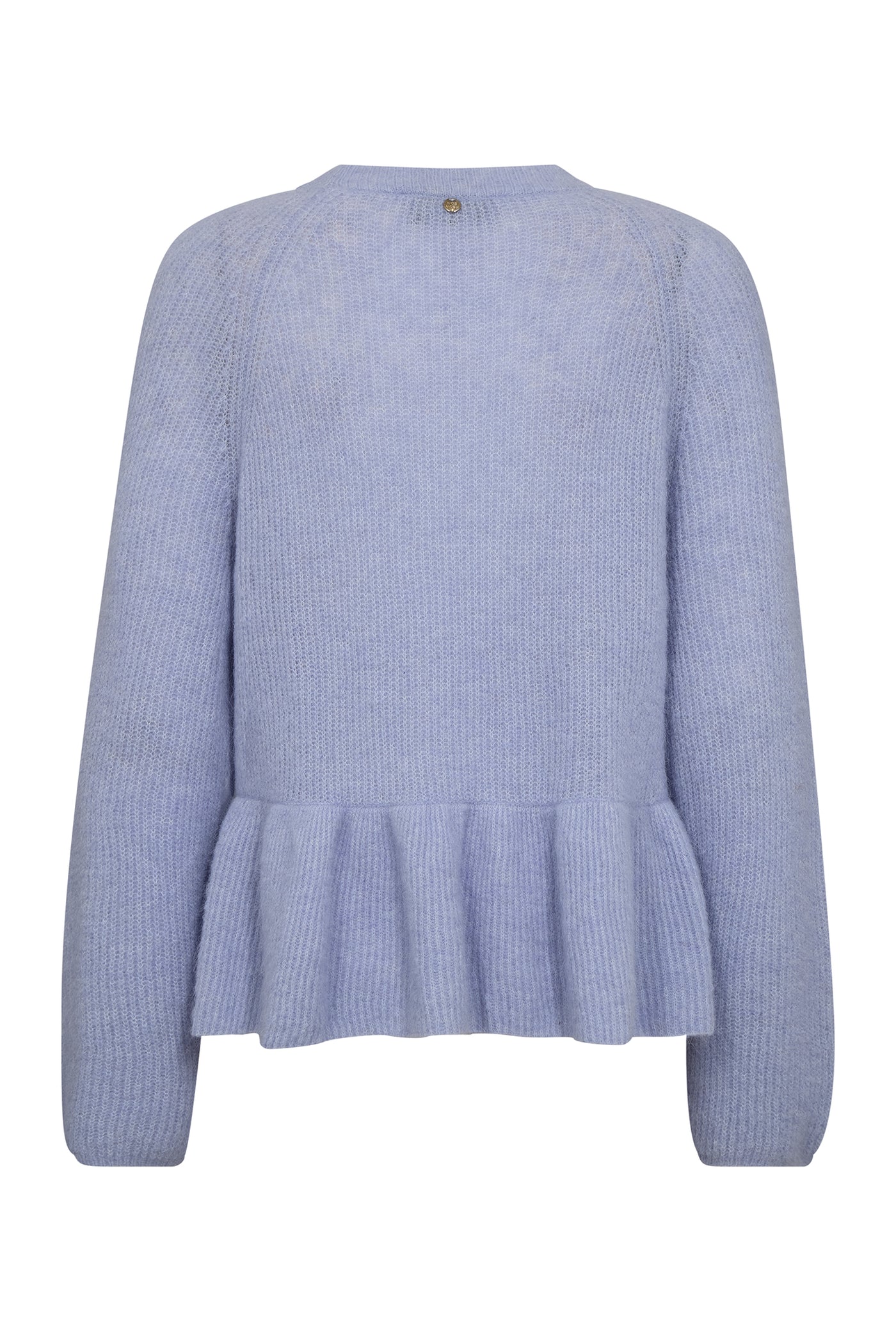 MMThora O-Neck Frill Knit Eventide