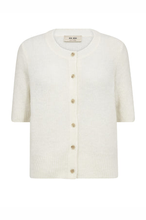 MMThora SS Knit Cardigan ECRU - 177550
