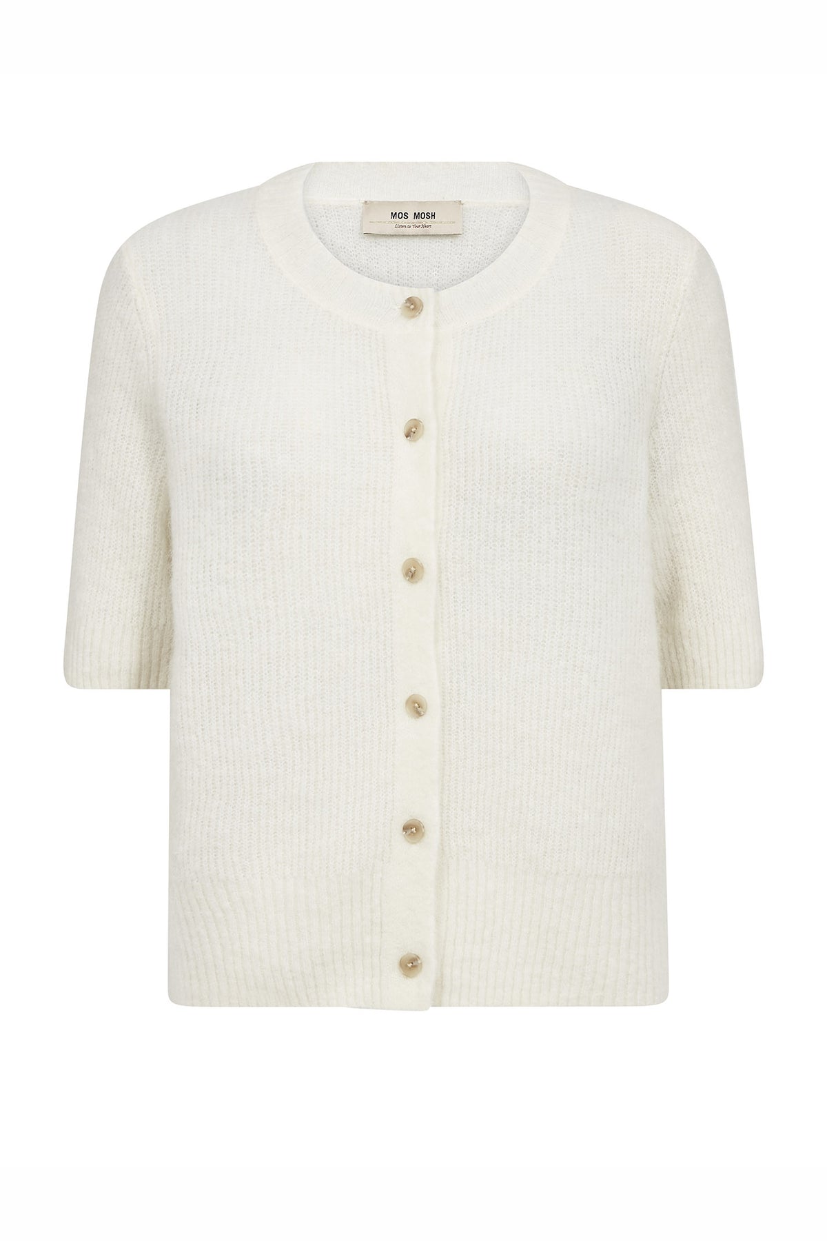 MMThora SS Knit Cardigan ECRU - 177550