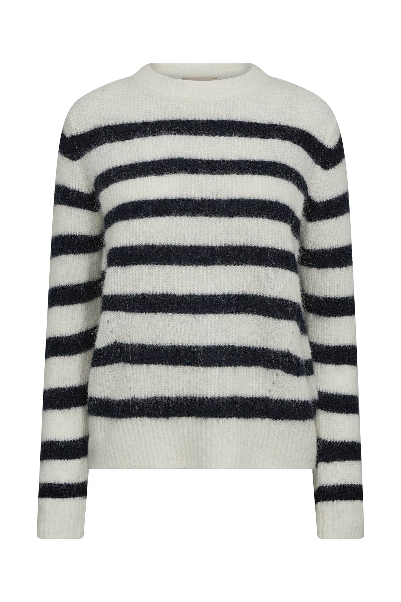 MMThora Stripe Crewneck Knit ECRU - 165660