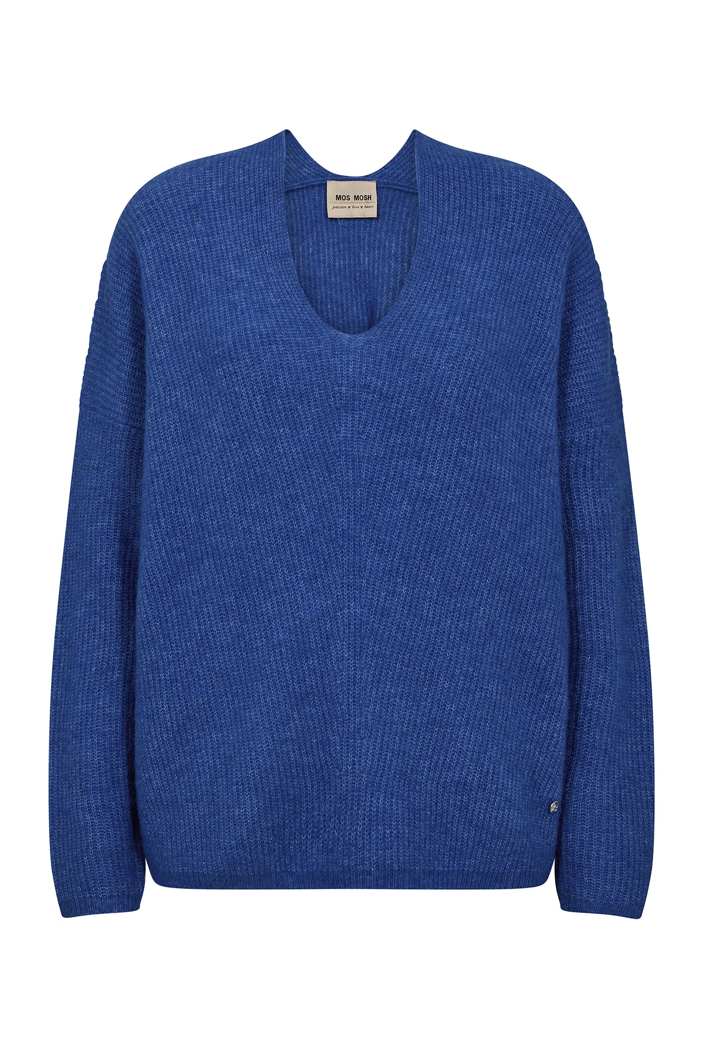MMThora V-Neck Knit Blue Lolite - 153900