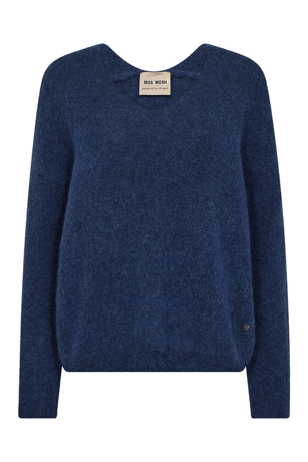 MMThora V-Neck Knit Ensign Blue - 153900