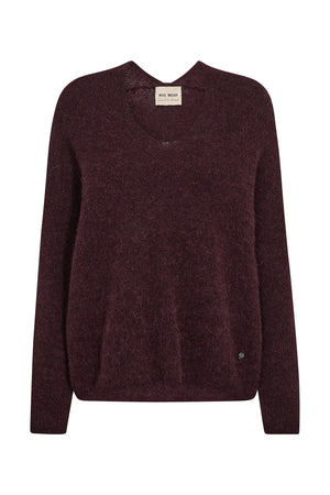 MMThora V-Neck Knit Port Royale - 153900