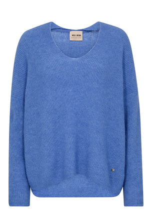 MMThora V-Neck Knit ULTRAMARINE - 153900
