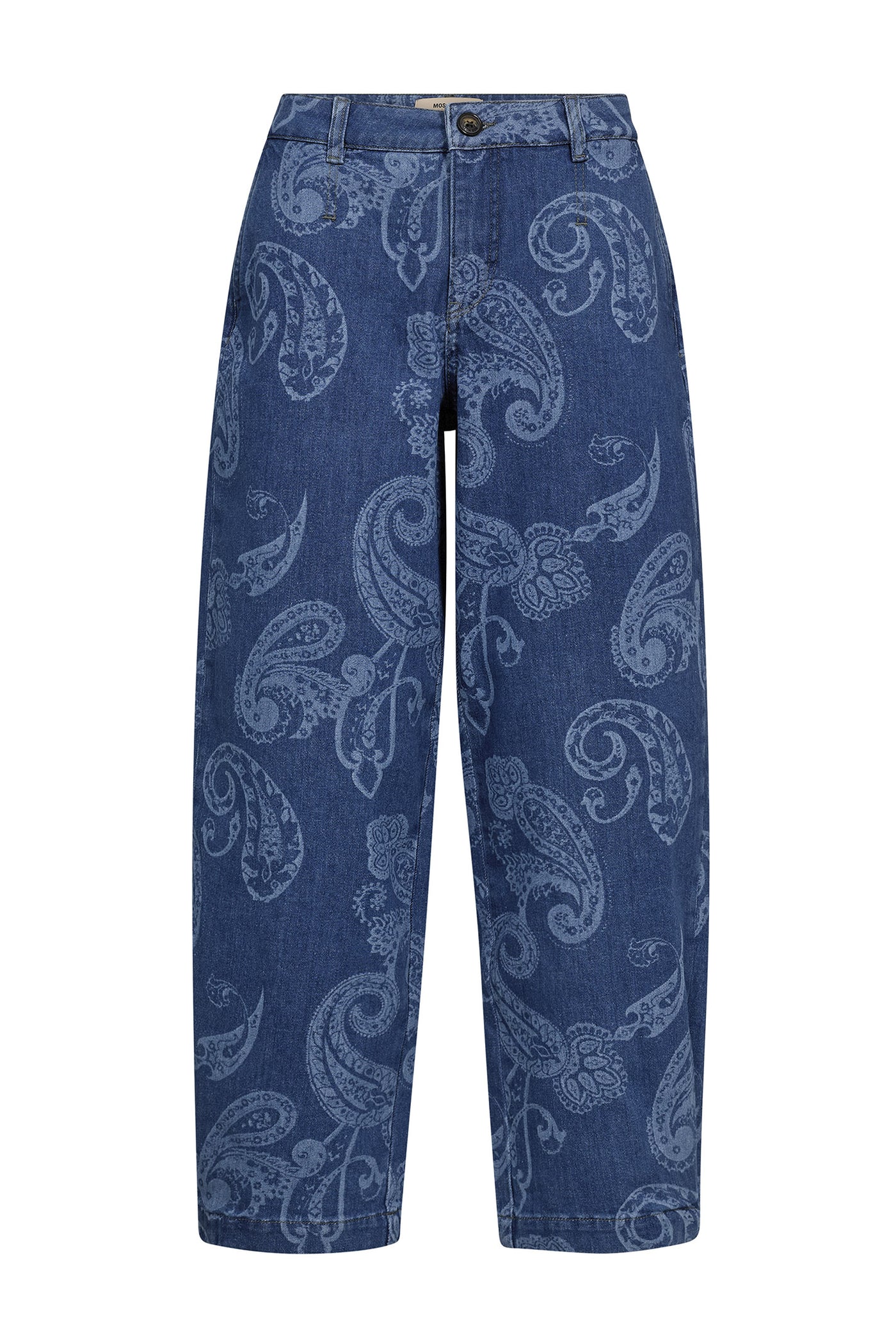 MMTino Paisley Jeans Mid Blue - 178470