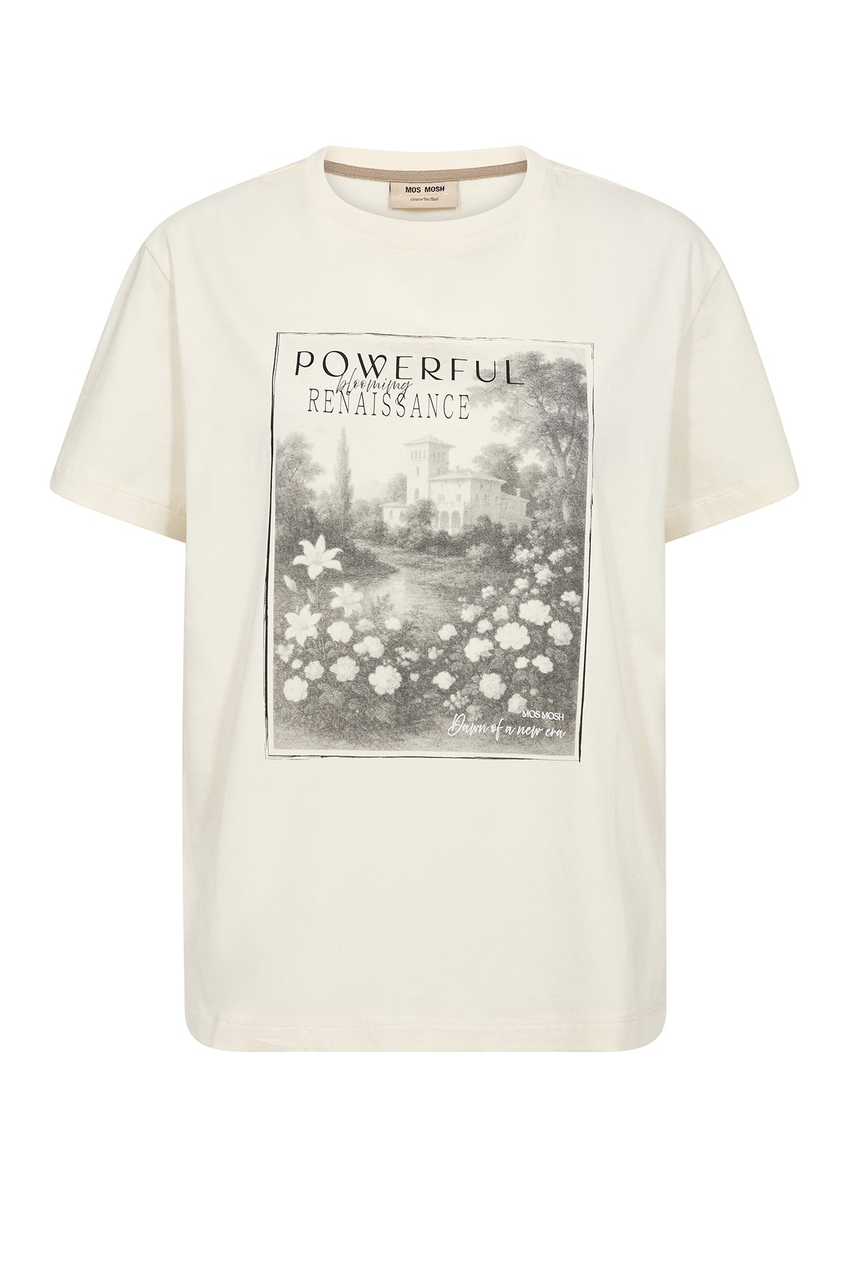 MMToni O-SS Tee ECRU - 180600