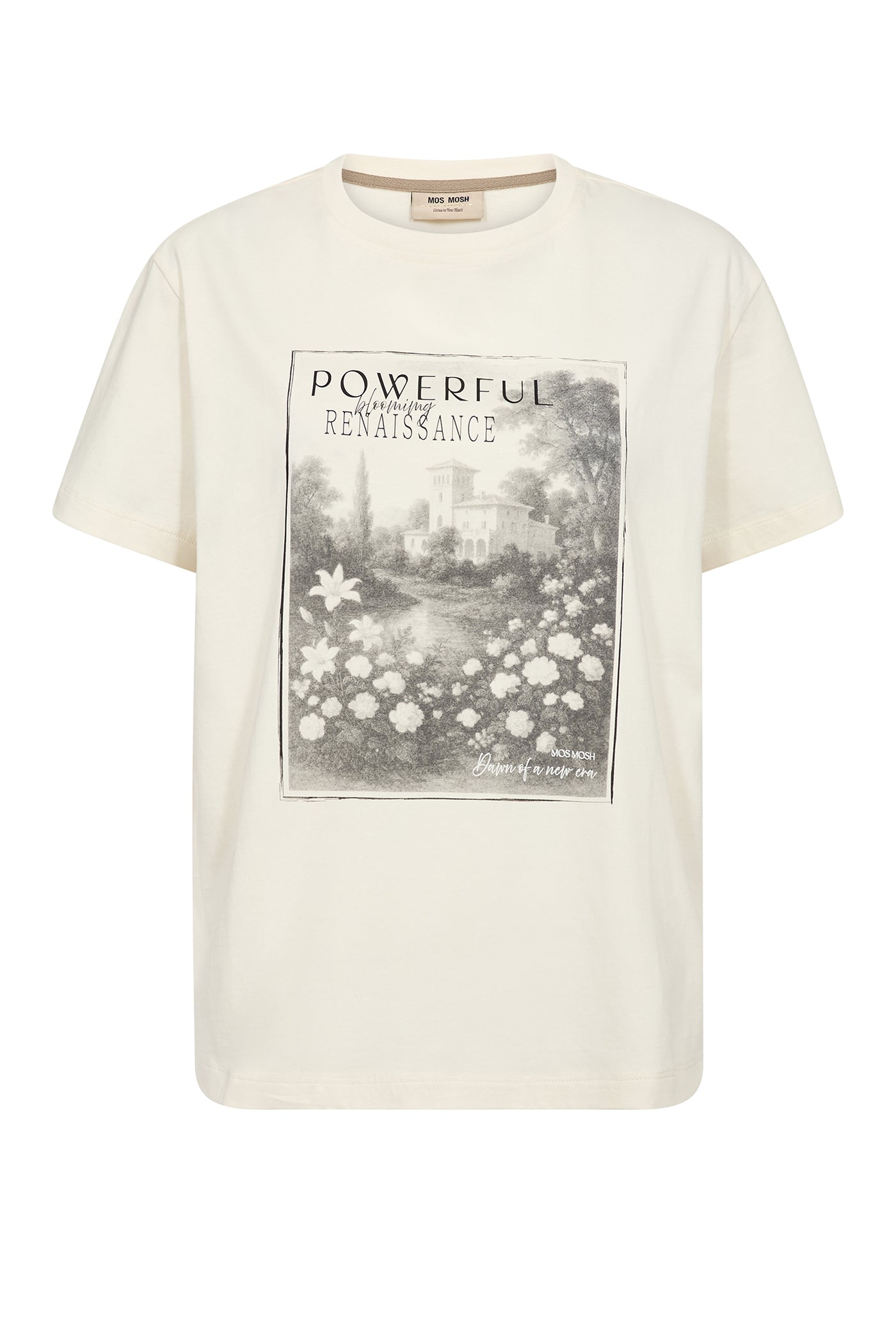 MMToni O-SS Tee ECRU - 180600