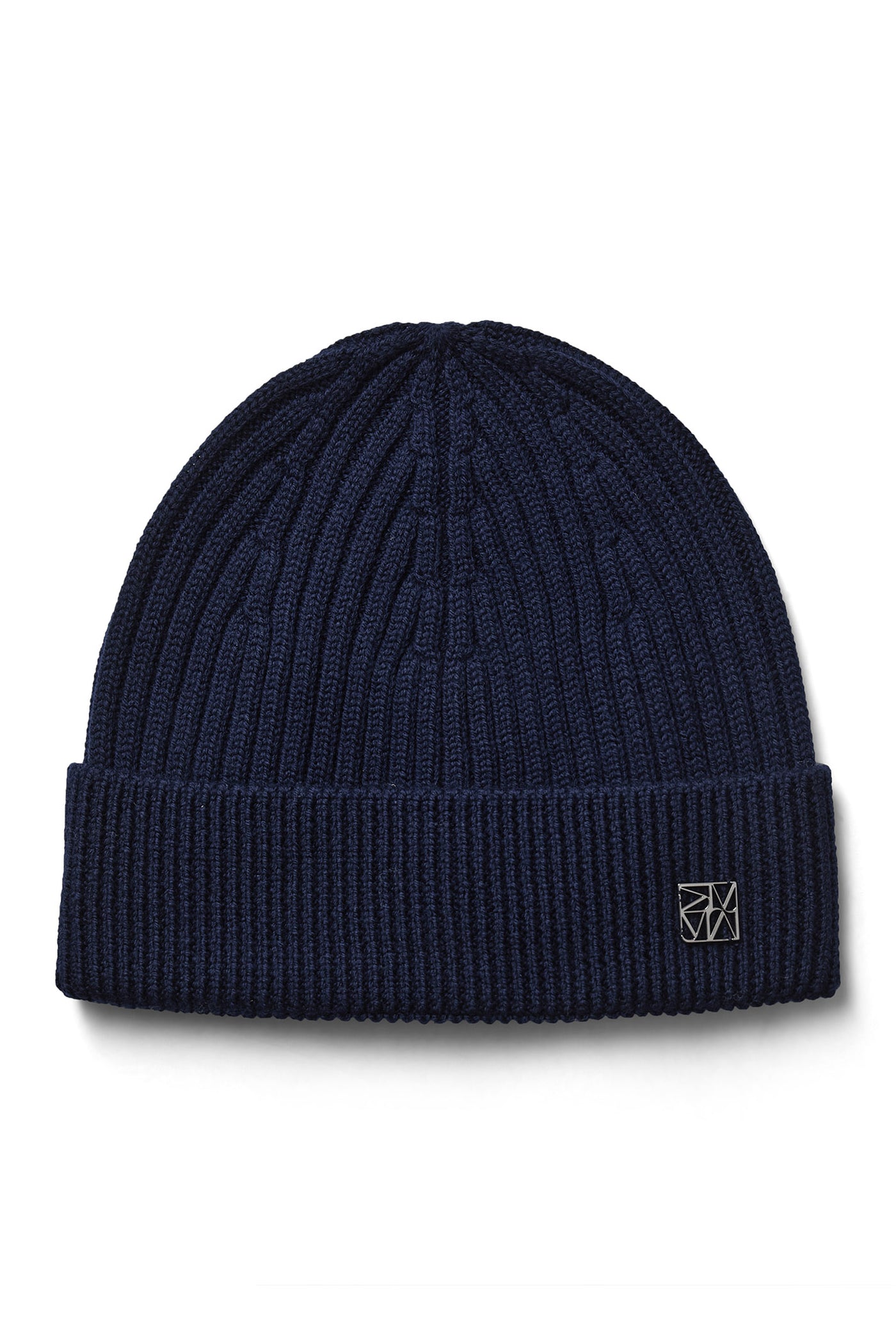 MMTova Wool Rib Hat Dark Navy - 179140