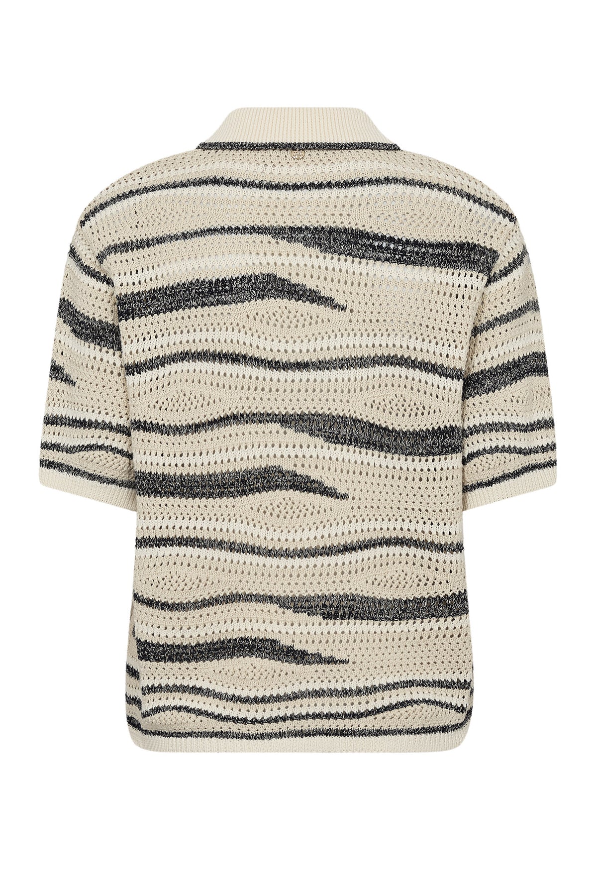 MMUne Wave SS Knit Cardigan ECRU - 180370