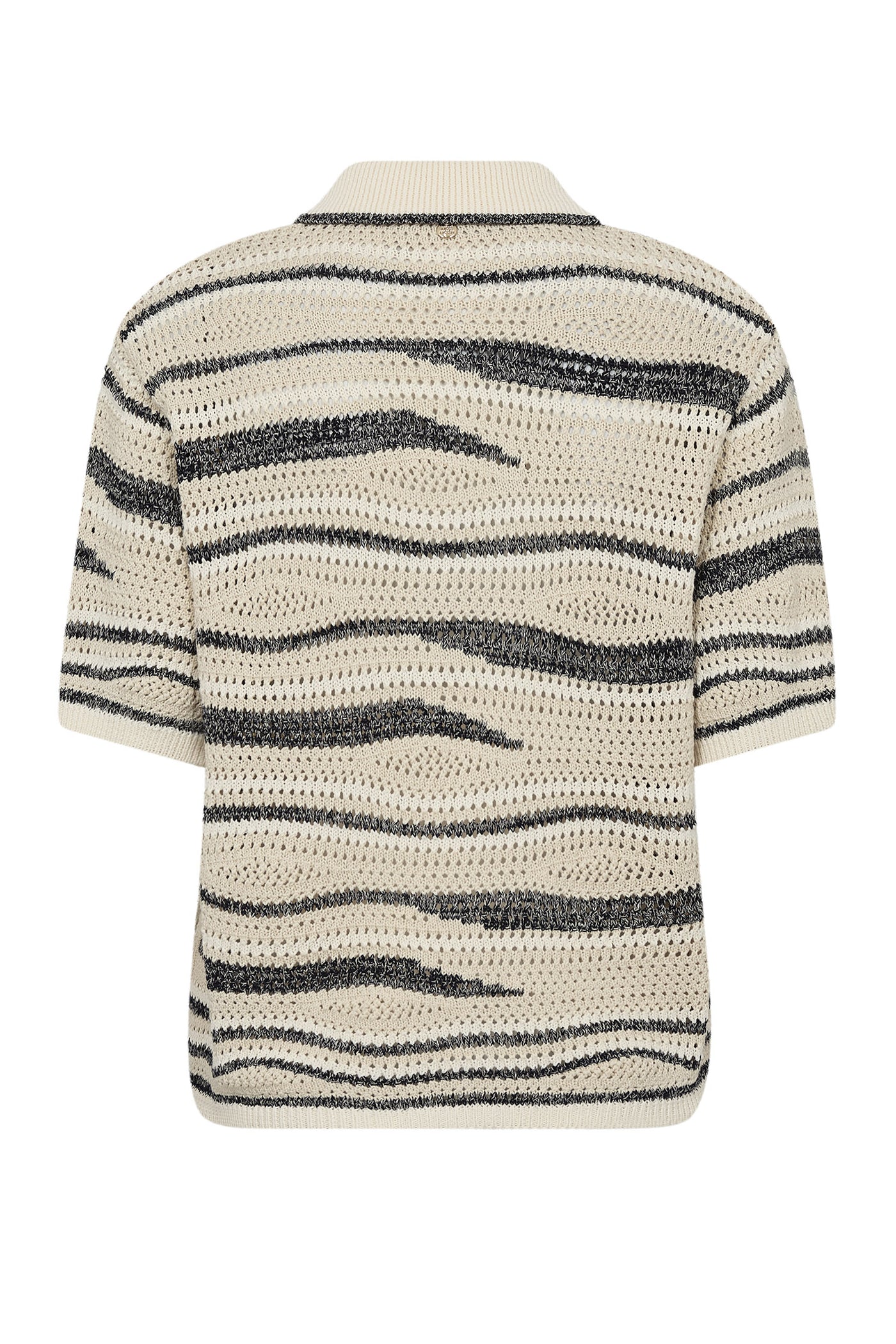MMUne Wave SS Knit Cardigan ECRU - 180370