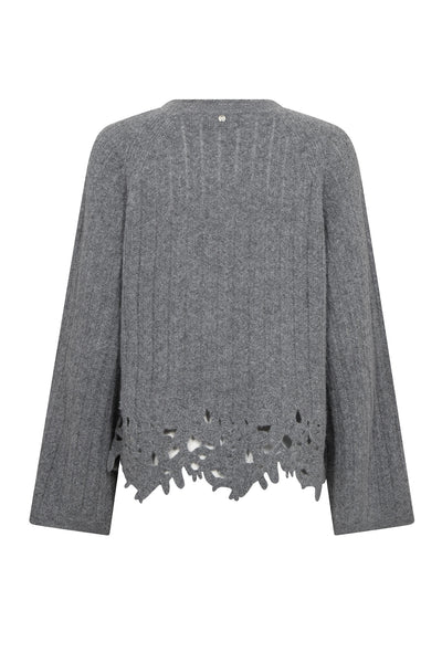 MMVanju Liora Lace Knit Thunderstorm - 182800 Thumbnail