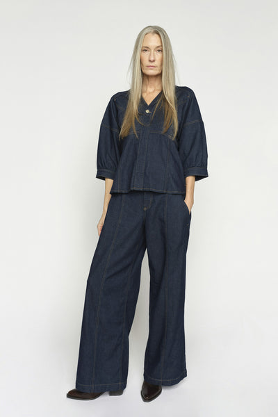 MMVerone Crispy Jeans DARK BLUE - 178500 Thumbnail