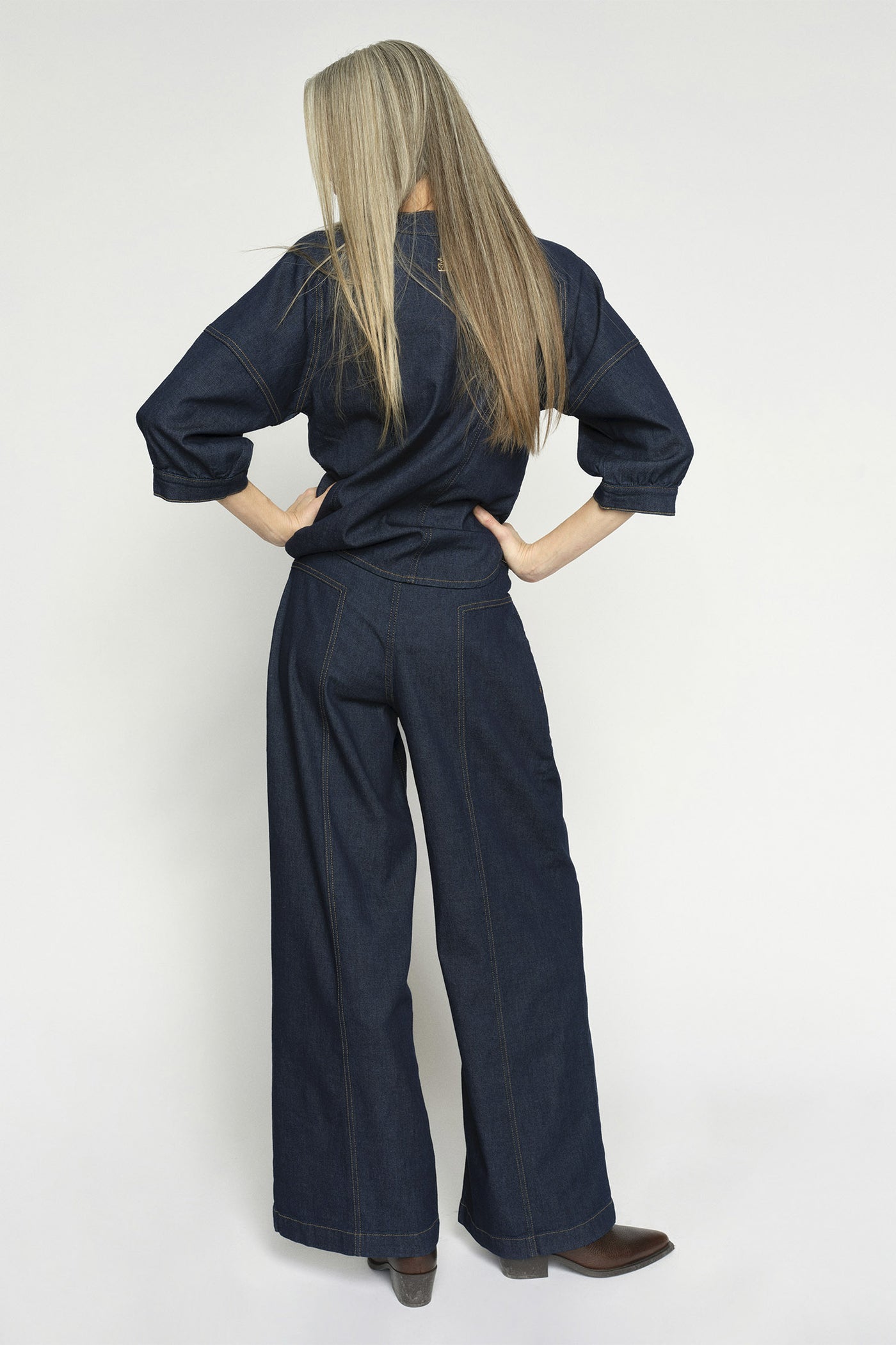 MMVerone Crispy Jeans DARK BLUE - 178500