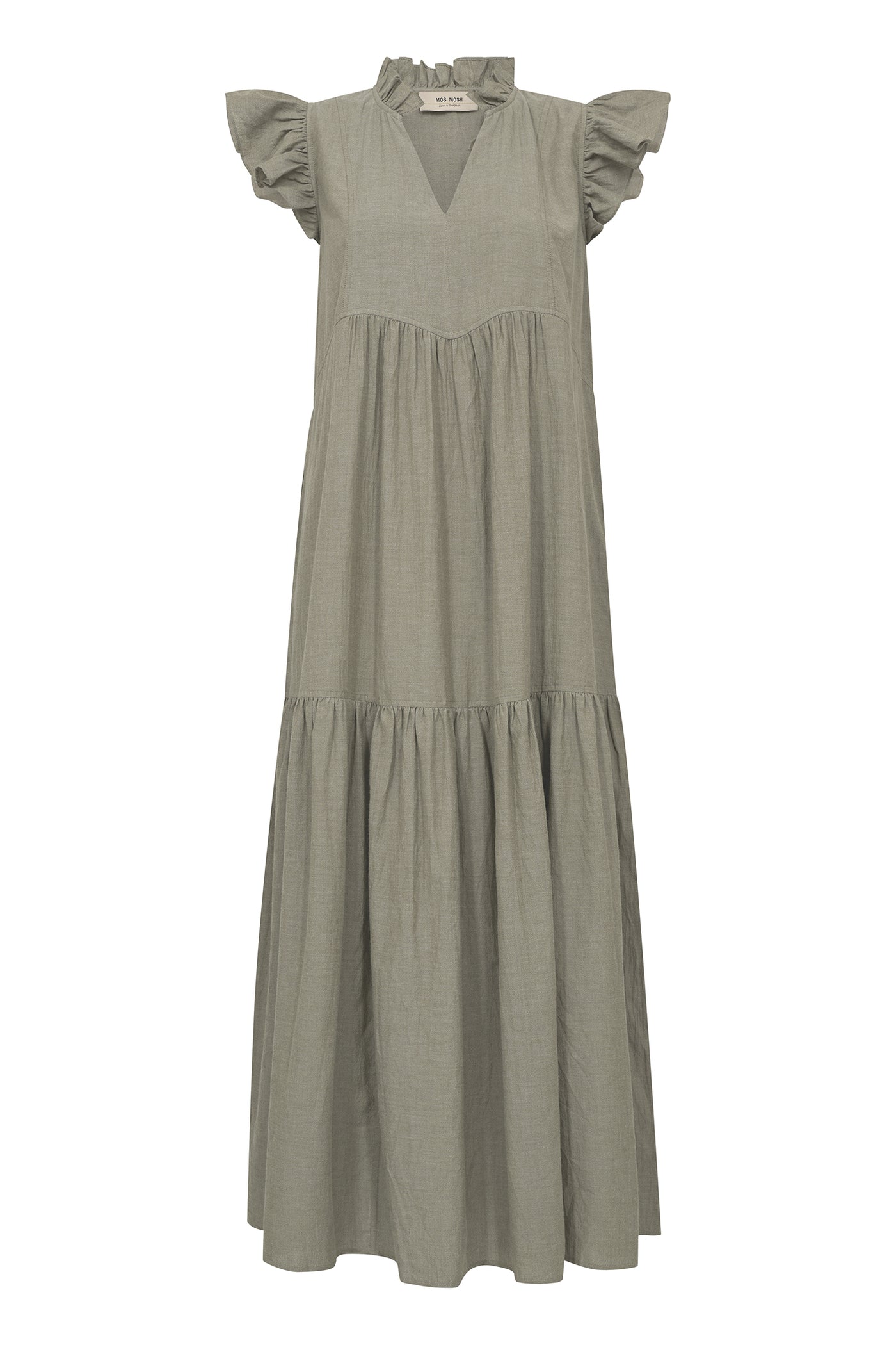 MMWaldy Izha Dress BURNT OLIVE - 171600
