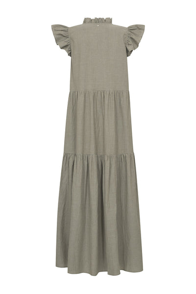 MMWaldy Izha Dress BURNT OLIVE - 171600 Thumbnail