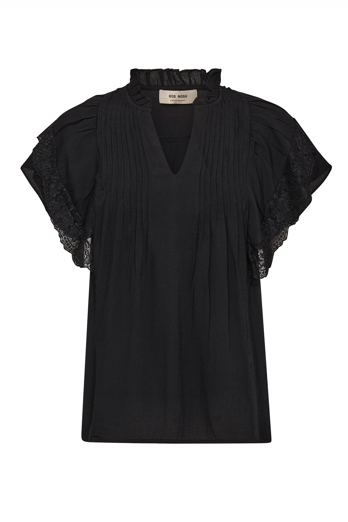 MMWea Flowish Blouse Black - 177350