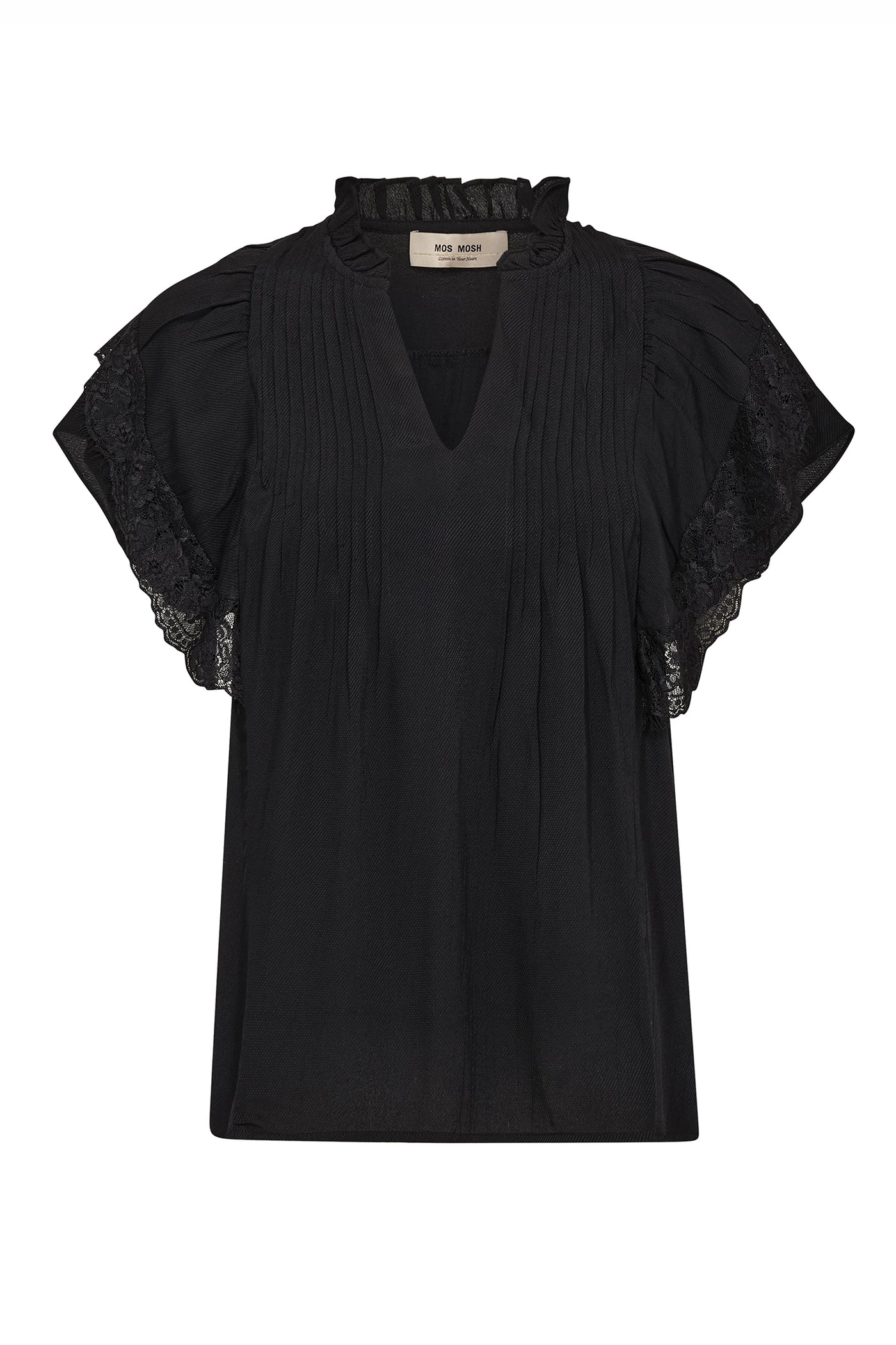 MMWea Flowish Blouse Black - 177350
