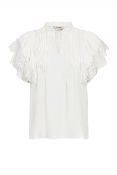MMWea Flowish Blouse ECRU - 177350 Thumbnail