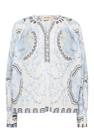 MMWylde Orchid Blouse Brunnera Blue - 178220