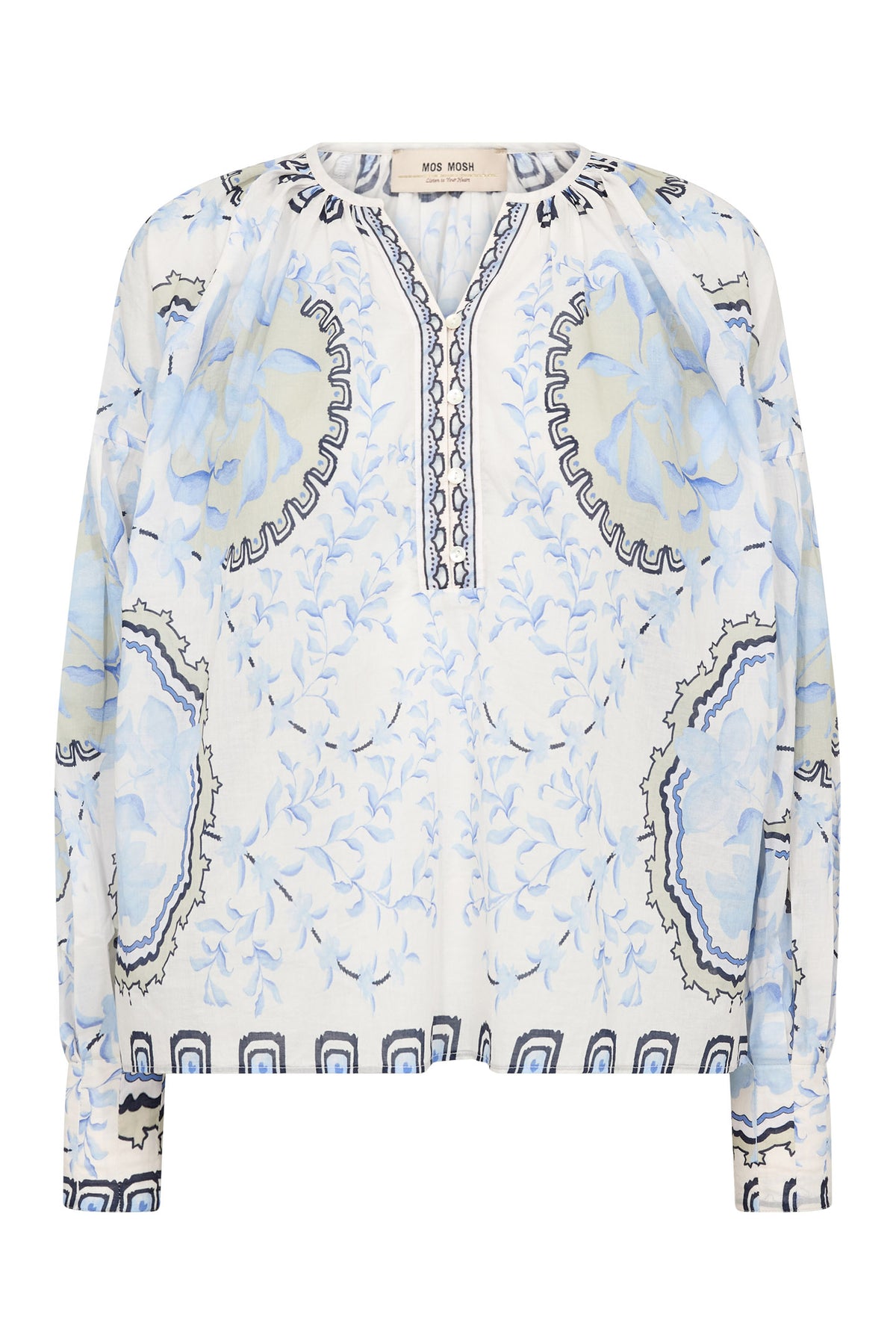 MMWylde Orchid Blouse Brunnera Blue - 178220