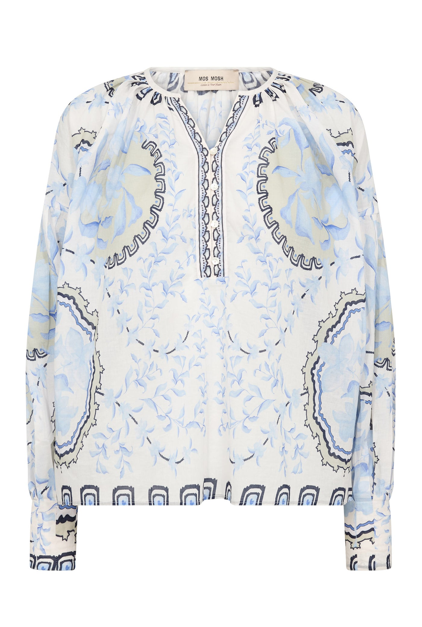 MMWylde Orchid Blouse Brunnera Blue - 178220