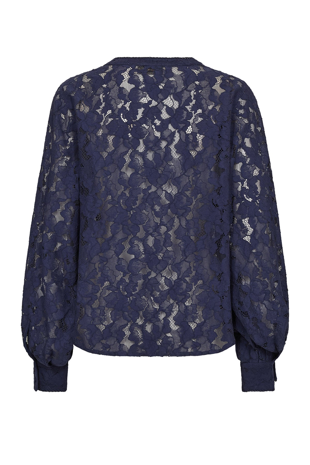 MMYen River Lace Blouse Crown Blue - 177150