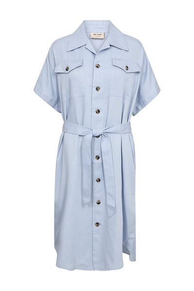 MMZenta Neo Dress Light Blue Stripe - 176600 Thumbnail