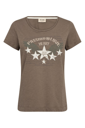 MMZibba O-SS Tee Chocolate Chip - 180580