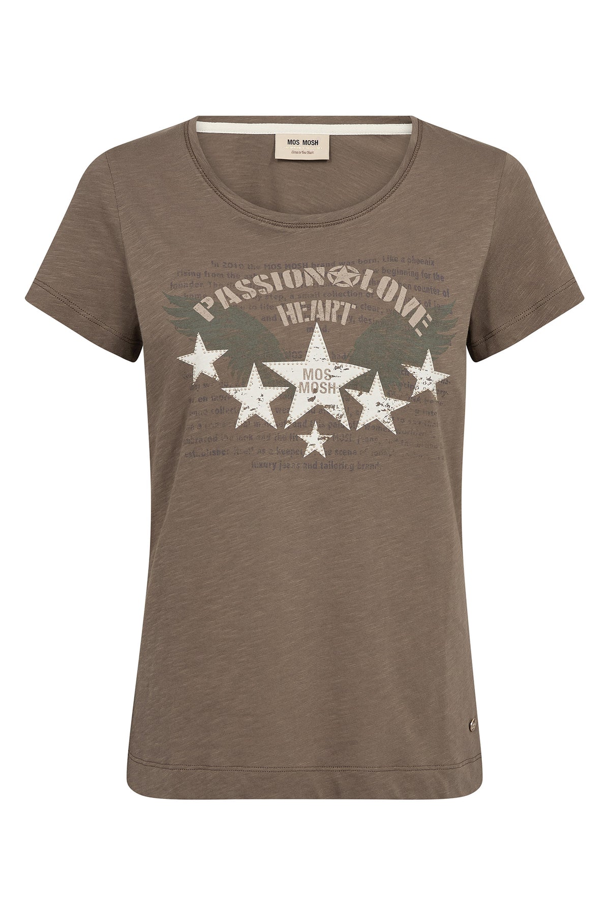 MMZibba O-SS Tee Chocolate Chip - 180580