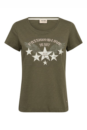 MMZibba O-SS Tee Olive night - 180580