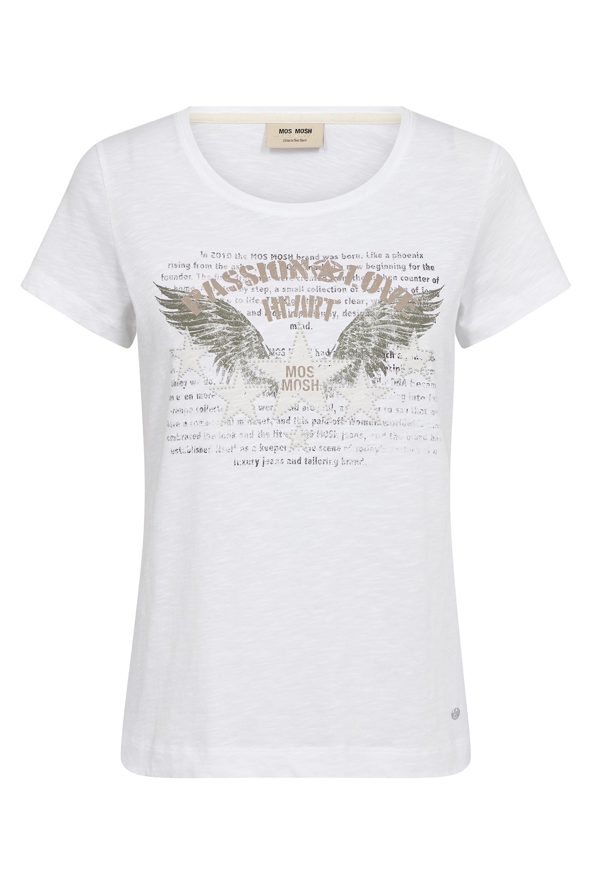 MMZibba O-SS Tee White - 180580