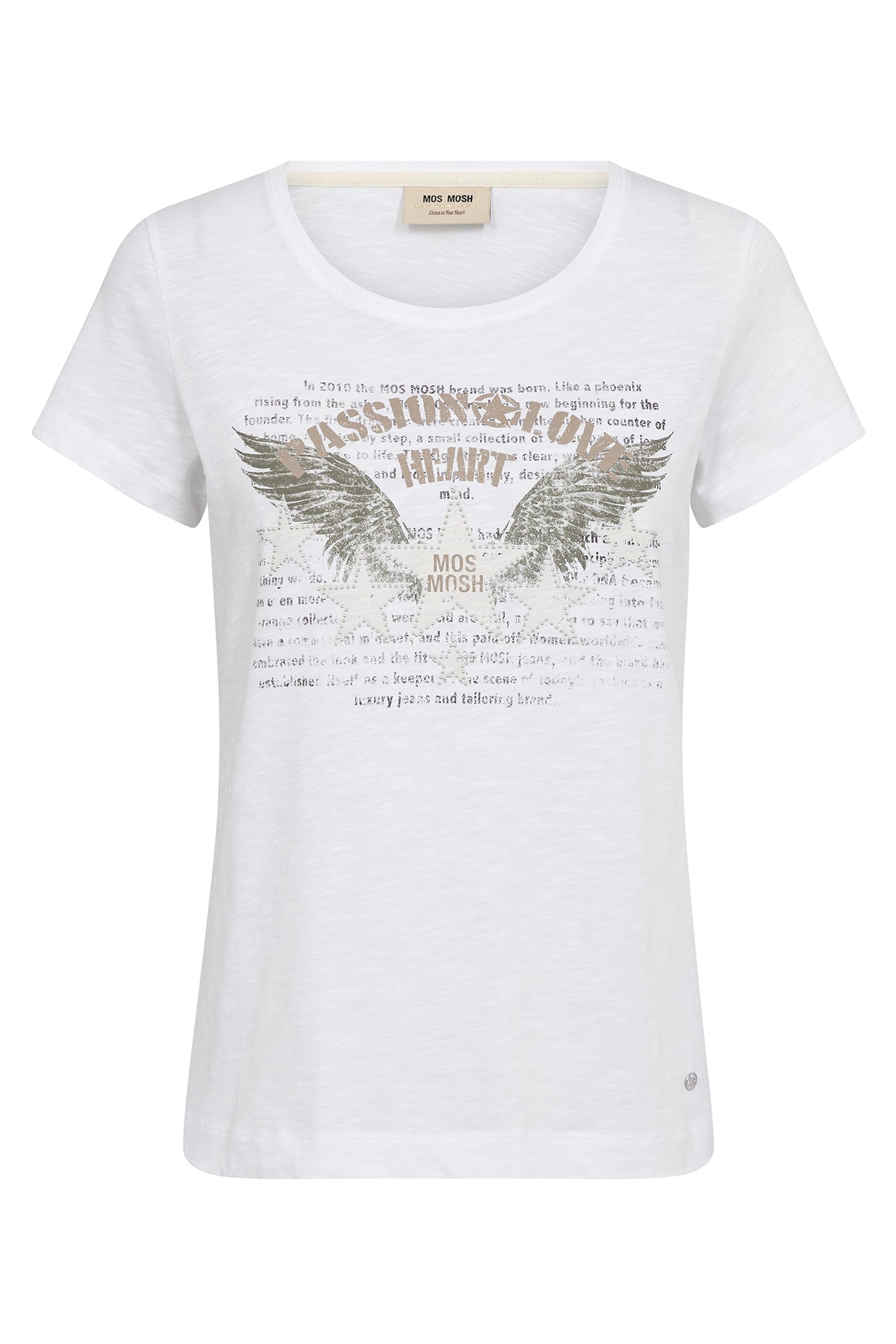MMZibba O-SS Tee White - 180580