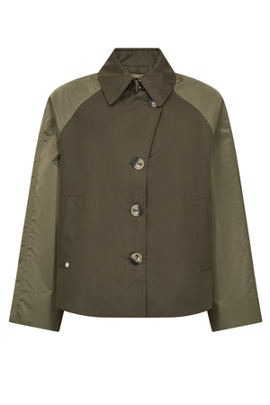 MMZyla Neola Trenchcoat Olive night - 177460