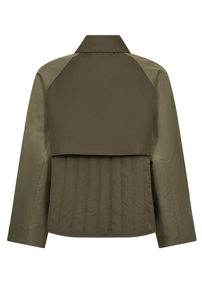 MMZyla Neola Trenchcoat Olive night - 177460 Thumbnail