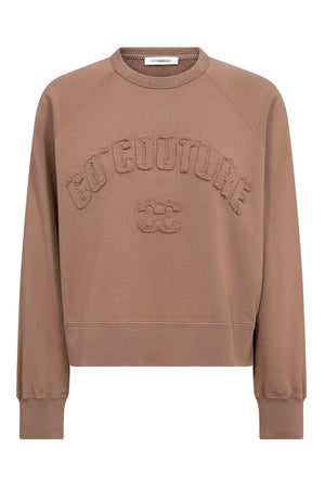 ErisCC Co'couture Patch Swea 20009-Walnut - 500413