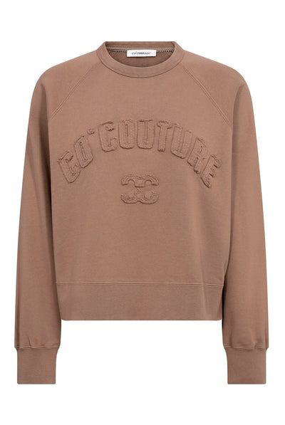 ErisCC Co'couture Patch Swea 20009-Walnut - 500413 Thumbnail