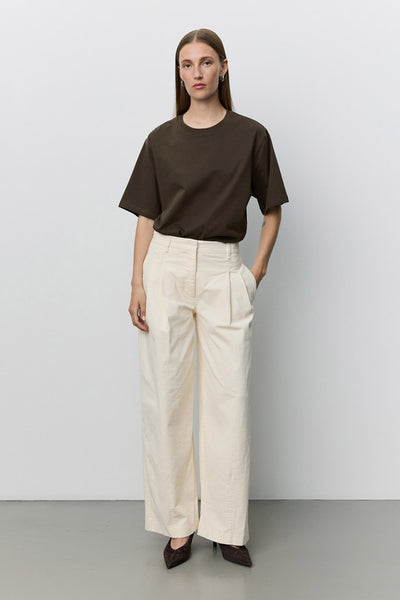 Maesw Oversize T-Shirt Intense Brown - S263340 Thumbnail