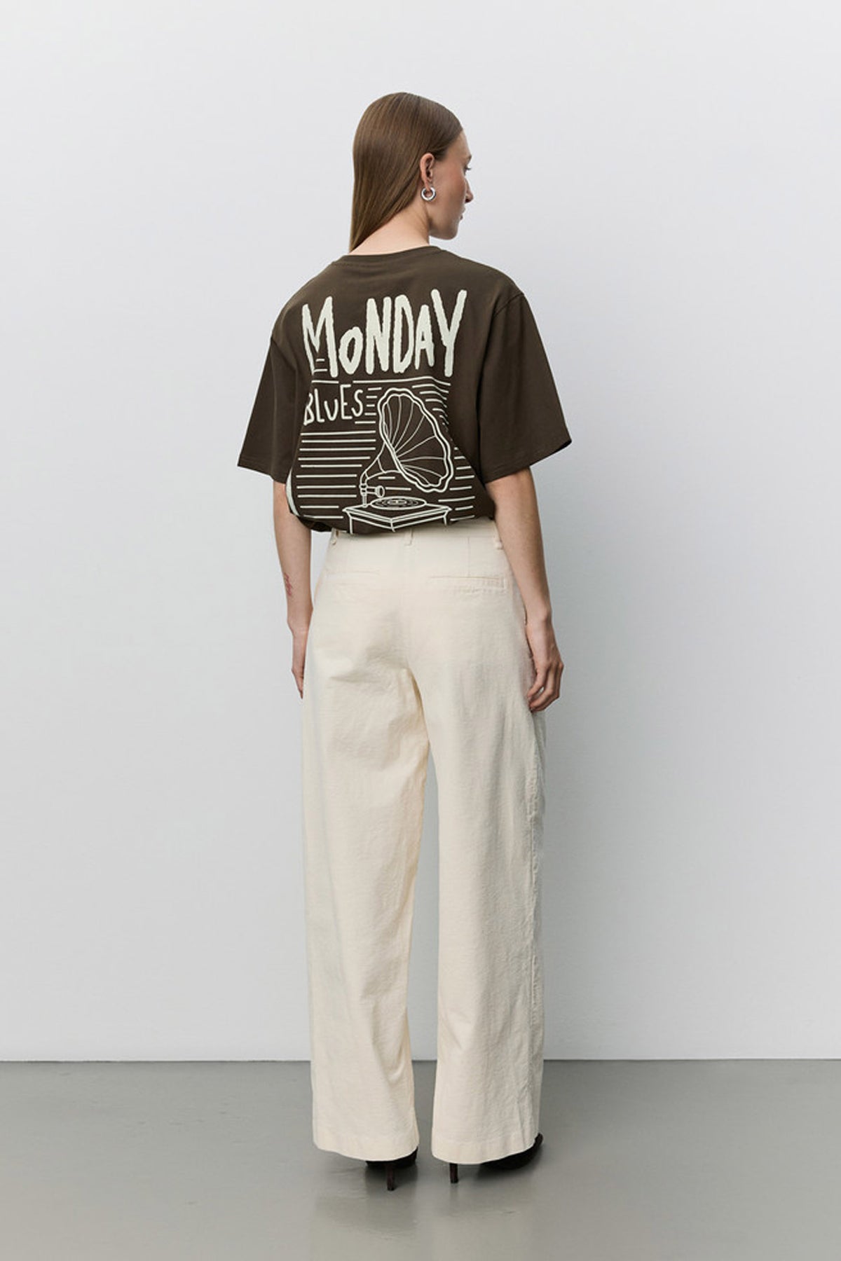 Maesw Oversize T-Shirt Intense Brown - S263340