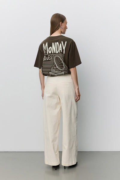 Maesw Oversize T-Shirt Intense Brown - S263340 Thumbnail