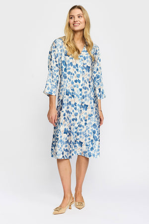 Magda 1053 BLUE FLOWER - 10214411532