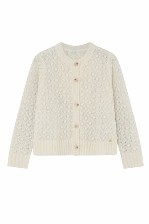 Magda, knit cardigan 1010-Off White - 60406/3582