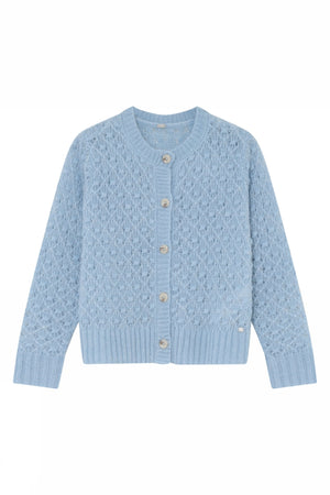 Magda, knit cardigan 4010-Sea Breeze - 60406/3582