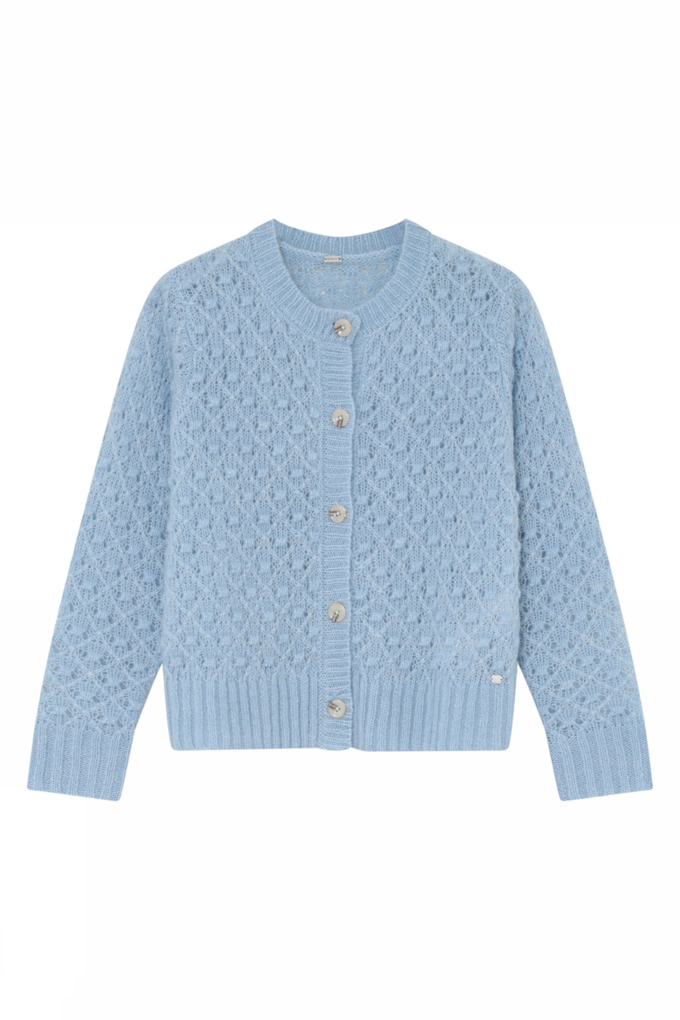 Magda, knit cardigan 4010-Sea Breeze - 60406/3582