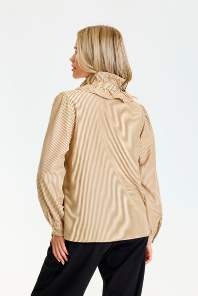 Vera shirt SAND - 17287 Thumbnail