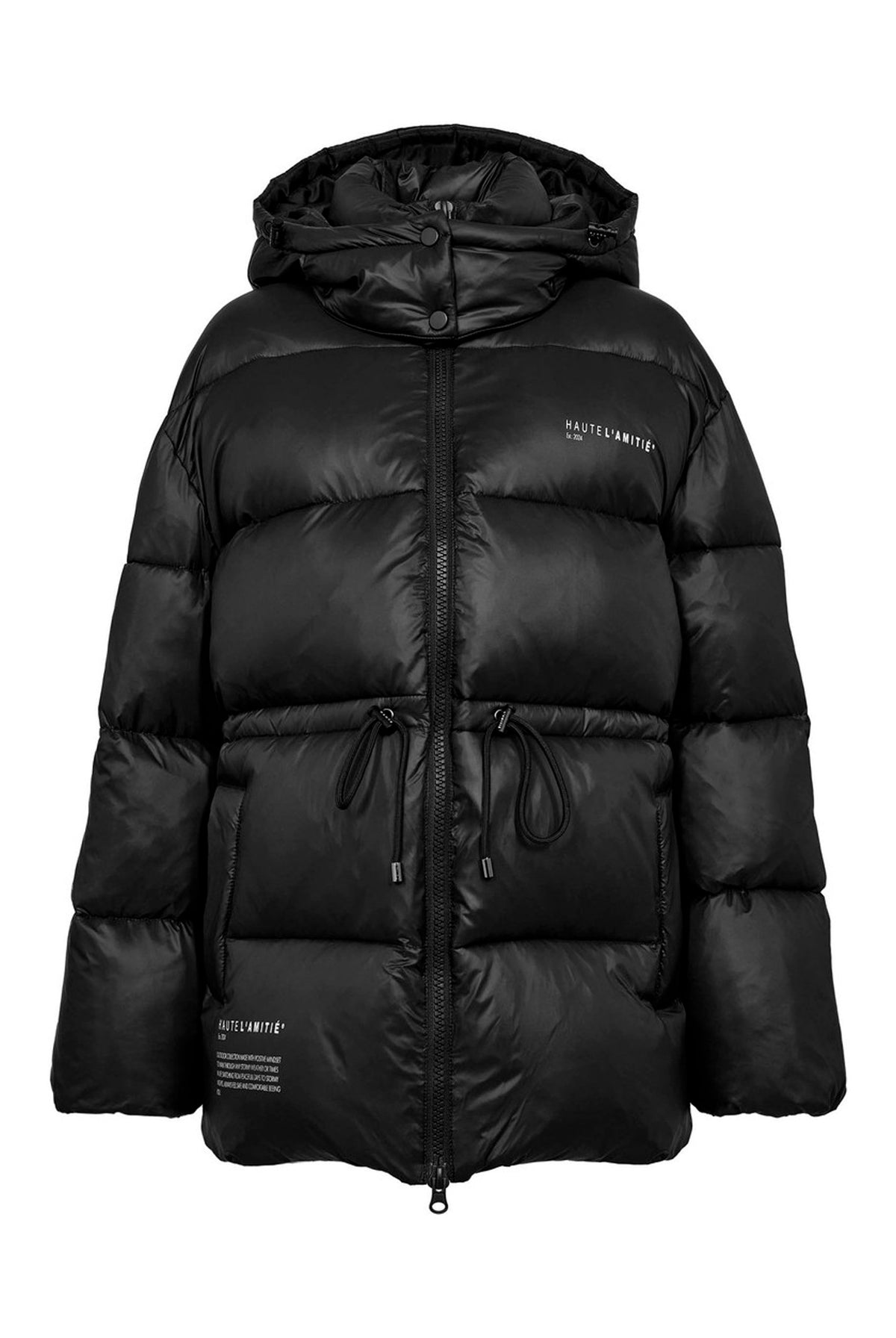 Climb Puffer Jacket Black - HL10186
