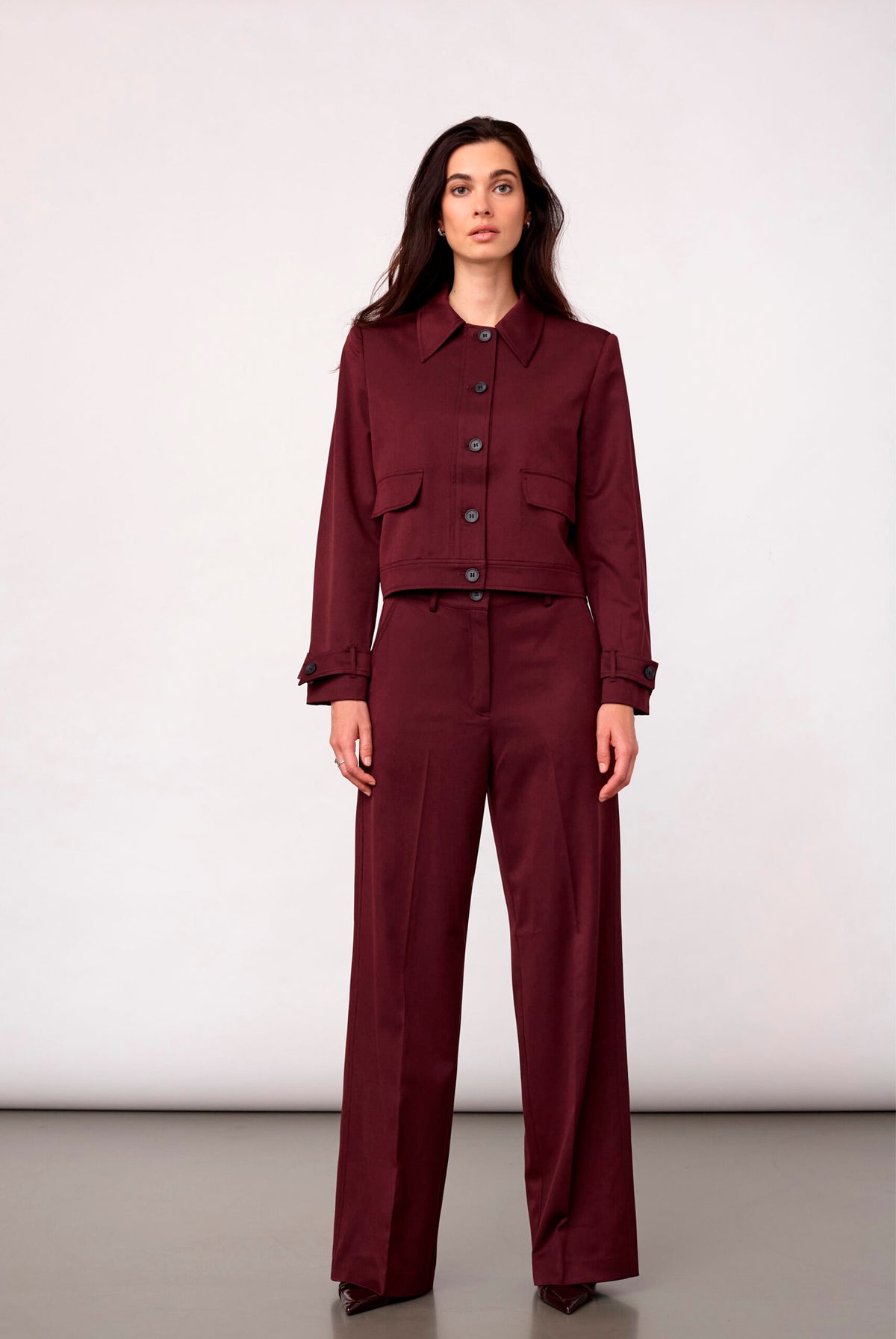 TerryCC Pant 30005-Wine Red - 500365