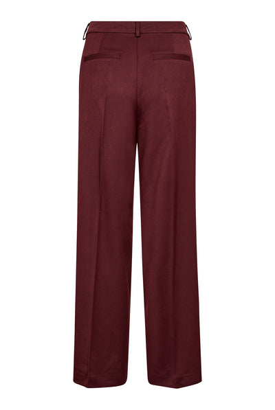 TerryCC Pant 30005-Wine Red - 500365 Thumbnail